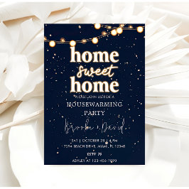 Housewarming Party Home Sweet Home Kaart