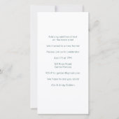 Housewarming Party Keuken Boomvrije uitnodiging (Achterkant)