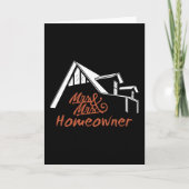 Housewarming party Mr & Mrs Homeowner Kaart (Voorkant)