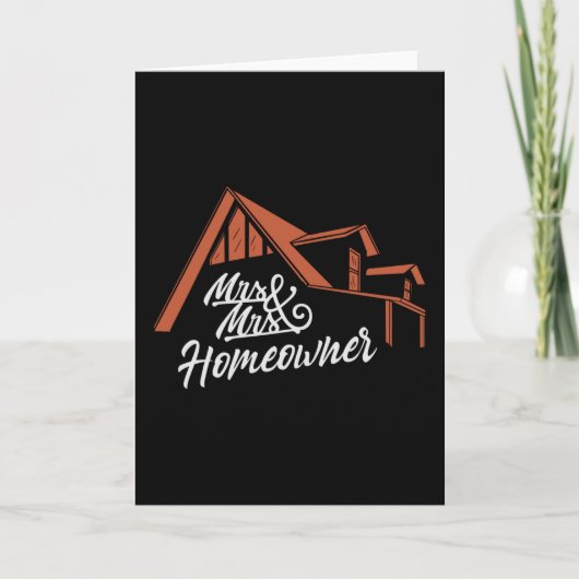 Housewarming party Mr & Mrs Homeowner Kaart (Voorkant)