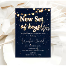 Housewarming Party nieuwe set sleutels