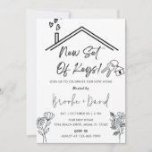 Housewarming Party nieuwe set sleutels Kaart (Voorkant)