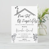 Housewarming Party nieuwe set sleutels Kaart (Staand voorkant)