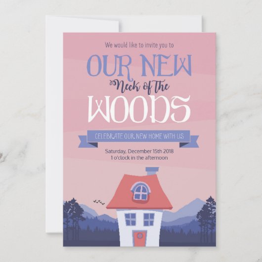 Housewarming Party nodigt uit Kaart (Voorkant)