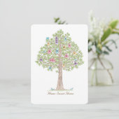 Housewarming party of verandering van adreskaartje kaart (Staand voorkant)