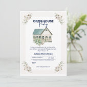 Housewarming Party uitnodiging, Housewarming uitno Kaart (Staand voorkant)