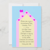 Housewarming Party Uitnodiging Leuk Huis (Achterkant)