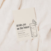 Housewarming Party Uitnodiging met Cocktail