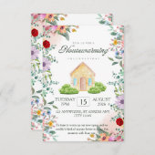 Housewarming Party Uitnodiging, Nieuwe Home Uitnod Kaart (Voorkant / Achterkant)