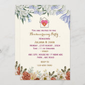 Housewarming Party uitnodigingen (Voorkant / Achterkant)