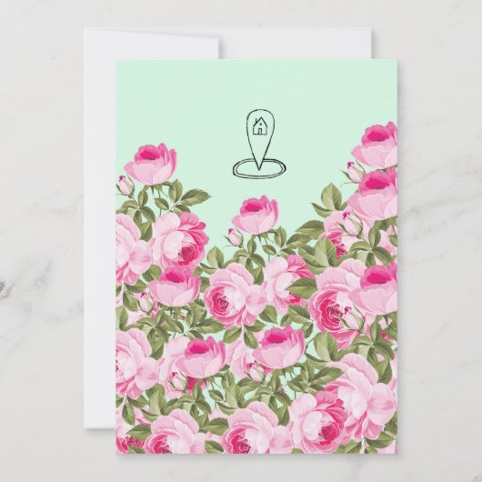 Housewarming Party Uitnodigingen (Achterkant)