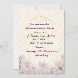 Housewarming Party uitnodigingen