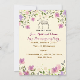 Housewarming Party Uitnodigingen