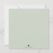 Housewarming Party Uitnodigingen Waterverf Cactus (Achterkant)