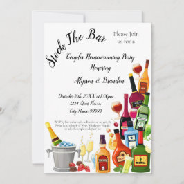 Housewarming Party voor Bar-paren Kaart