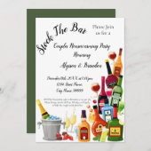 Housewarming Party voor Bar-paren Kaart (Voorkant / Achterkant)