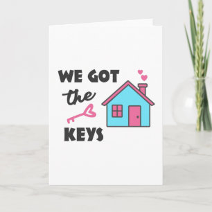 Housewarming party We hebben Keys Kaart