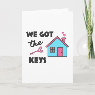 Housewarming party We hebben Keys Kaart