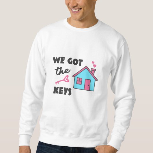 Housewarming party We hebben Keys Trui (Voorkant)
