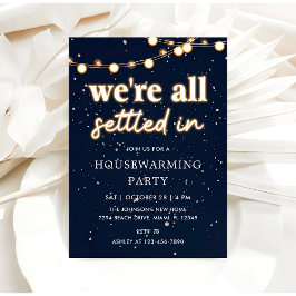 Housewarming Party We zijn allemaal gevestigd in Kaart