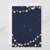 Housewarming Party  Zwart-wit Kaart (Achterkant)