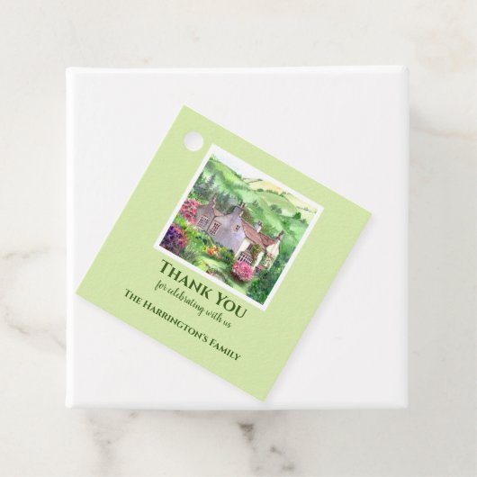 Housewarming Rydal Mount William Wordsworth House Bedankjes Labels (In situ)