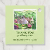 Housewarming Rydal Mount William Wordsworth House Bedankjes Labels (Achterkant)