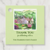 Housewarming Rydal Mount William Wordsworth House Bedankjes Labels (Voorkant)