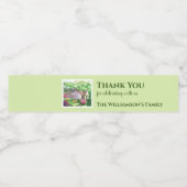 Housewarming Rydal Mount William Wordsworth House Waterfles Etiket (Enkel label)