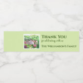 Housewarming Rydal Mount William Wordsworth House Waterfles Etiket (Enkel label)