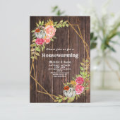 Housewarming Thuis Zoete Thuis Pompoen Uitnodiging (Staand voorkant)