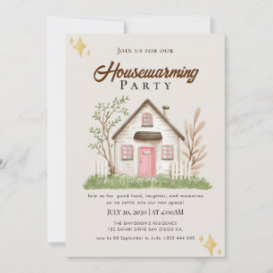 housewarming-uitnodiging kaart
