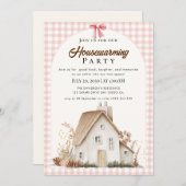 housewarming-uitnodiging kaart (Voorkant / Achterkant)