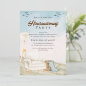 housewarming-uitnodiging kaart (Staand voorkant)