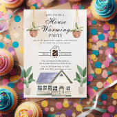 housewarming-uitnodiging kaart