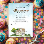 housewarming-uitnodiging kaart