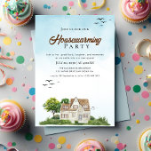 housewarming-uitnodiging kaart