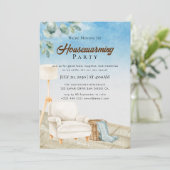 housewarming-uitnodiging kaart (Staand voorkant)