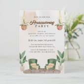 housewarming-uitnodiging kaart (Staand voorkant)