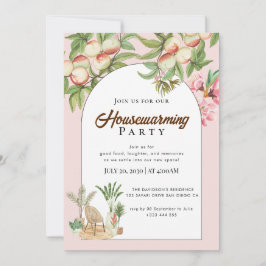 housewarming-uitnodiging kaart