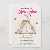 housewarming-uitnodiging kaart (Voorkant)