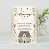 housewarming-uitnodiging kaart (Staand voorkant)