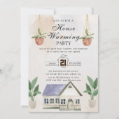 housewarming-uitnodiging kaart (Voorkant)