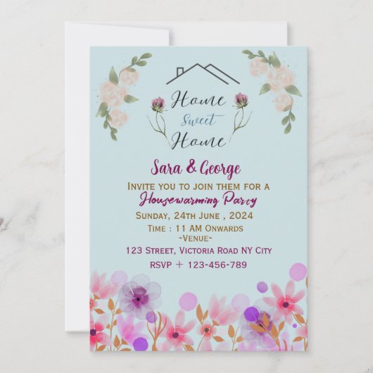 Housewarming Uitnodigingen (Voorkant)