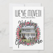 Housewarming Vakantie Open Huis Uitnodiging (Voorkant)