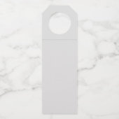 Housewarming Welkom bij uw nieuwe huis Flessenhanger (Achterkant)