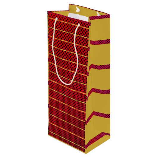 Housewarmingfeest & Meer- Wijn Cadeautas (Achterkant Gekanteld)