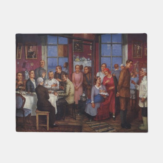 Housewarmingparty Deurmat (Voorkant)