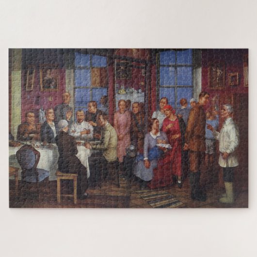 Housewarmingparty Legpuzzel (Horizontaal)
