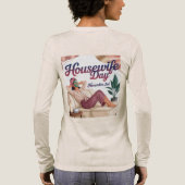 Housewife Day Nov 3rd Tri-Blend Shirt (Achterkant)